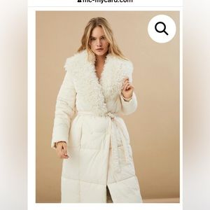 Vera Moda Long Black Winter Coat